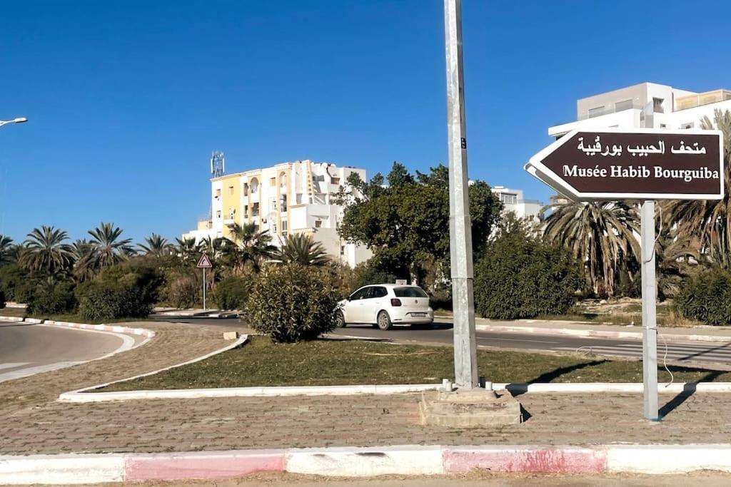 Appartement Monastir Bord De Mer Palais Presidentiel Extérieur photo